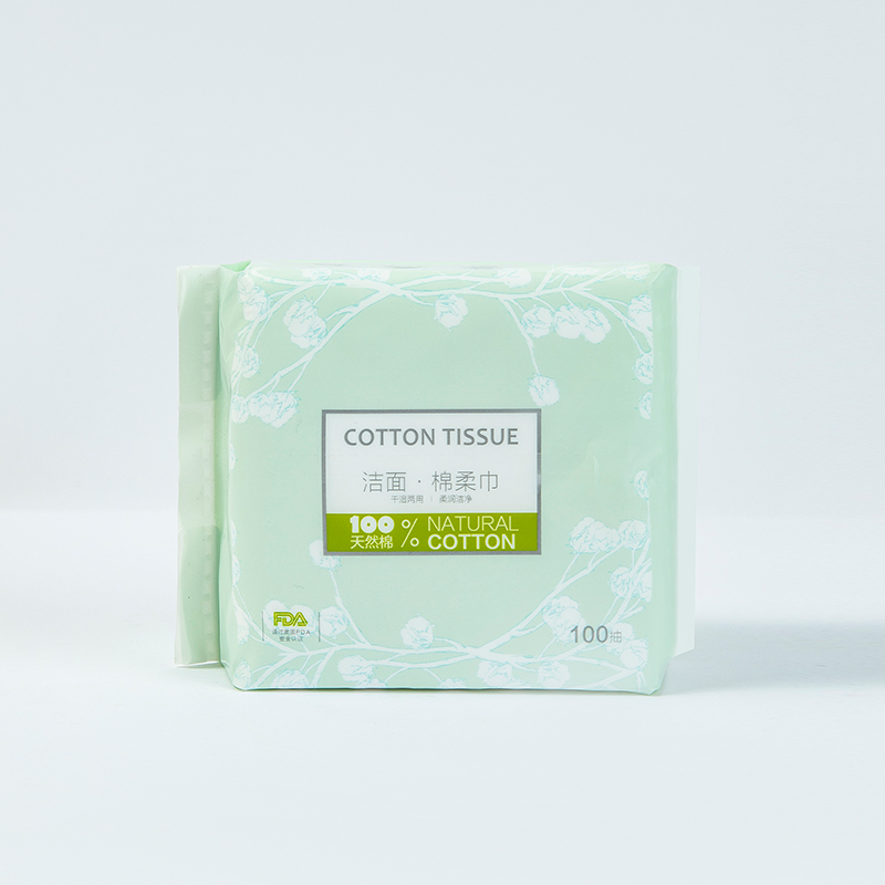 100% Cotton Facial Tissue